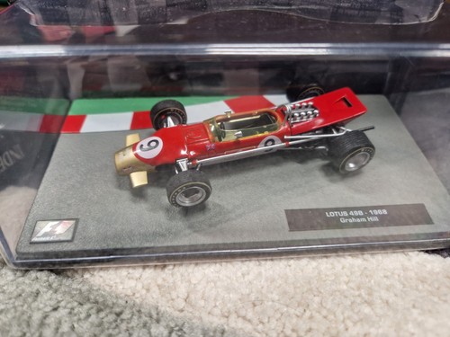 Graham hill 1968 lotus 49b - 1968,