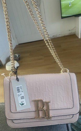 River island pink faux leather - island,