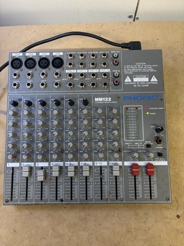 Phonic mixing desk - mixing,