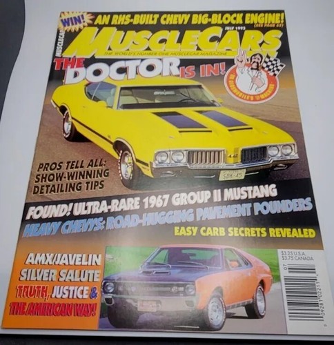 Muscle cars magazine july 1993 - magazine,
