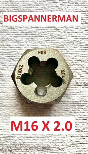 M16 hss metric hex - hex, nut