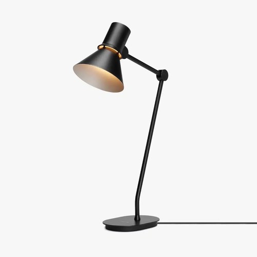 Bedside table lamp matte black - lamp,