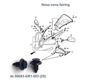 20x Honda CBR600RR 2007-2012