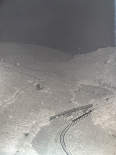 Railway photograph negative - railway,