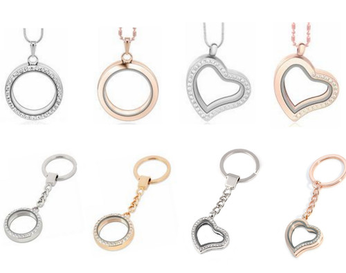 Floating charms locket living - locket,