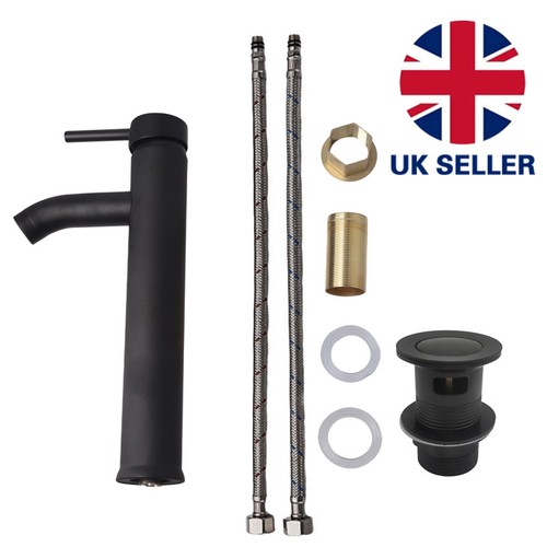 Tall black basin - black,