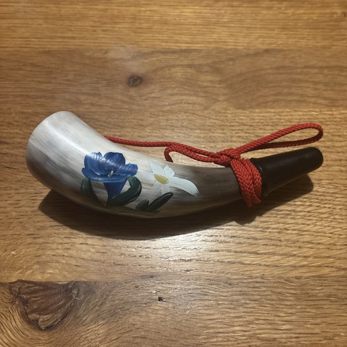 Vintage swiss blowing horn - vintage,