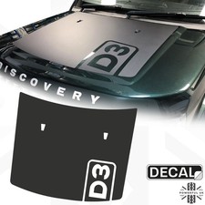 Bonnet decal sticker kit for