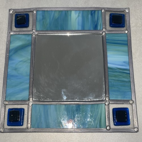 Vintage retro blue stained - blue,