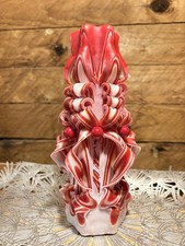 Beautiful Hand Carved Candle