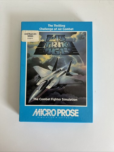 Strike eagle amstrad - f-15,