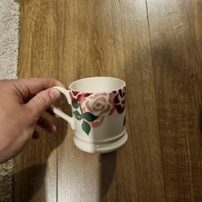 Emma Bridgewater  "40 Years!" Hand-Signed Spongewear 1/2 Pint Mug