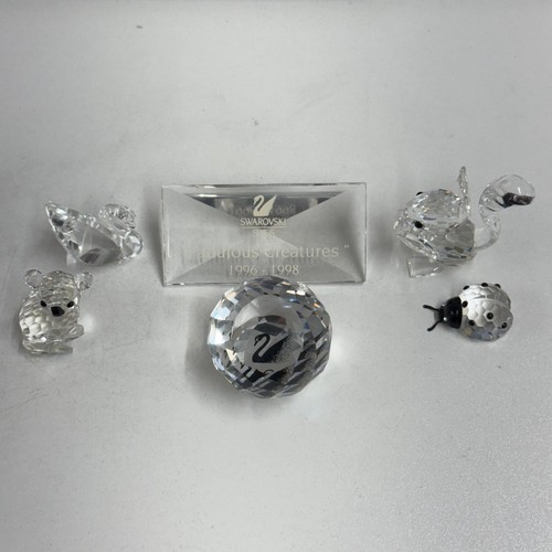 Swarovski crystal swan - swarovski,