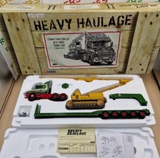 Corgi CC12804 Scania King Trailer w. Tower Crane Load Thomas Herron 1:50 Boxed