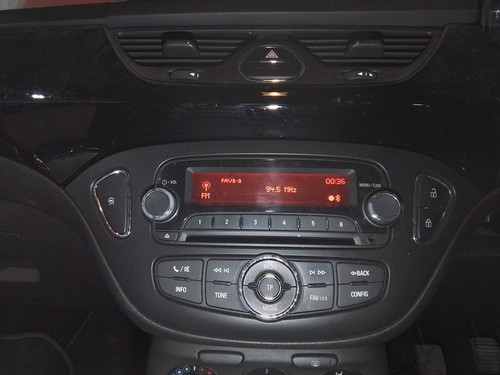 Player unit vauxhall corsa - cd,