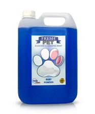Kennel Cattery Cleaner And Disinfectant Baby Powder Scented 5L  Fresh Pet®