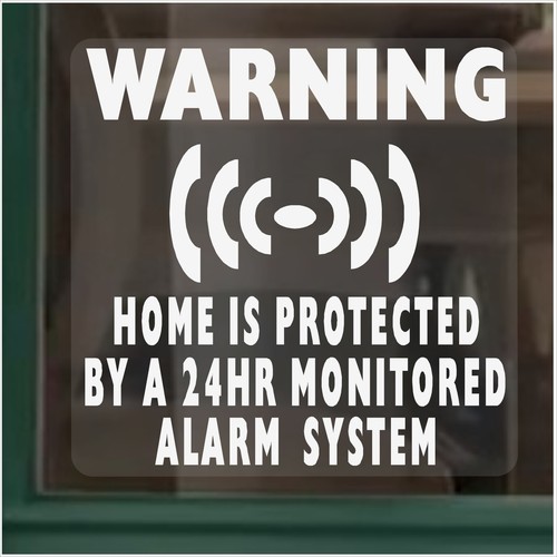 Home protected sign - 1, x