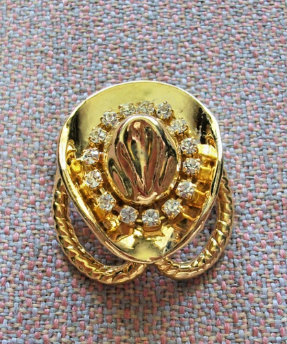 New scarf slider gold - scarf,