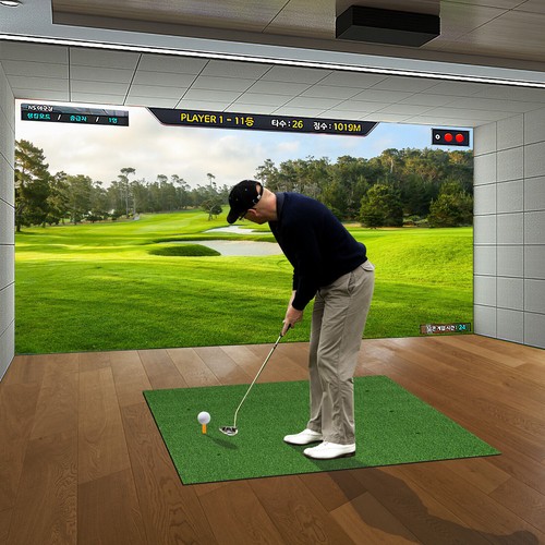 152x117cm golf hitting mat - 152x117cm,