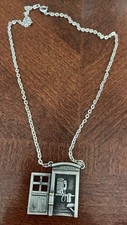 Vintage Pewter Telephone Booth