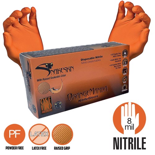 Black mamba medium - medium, orange