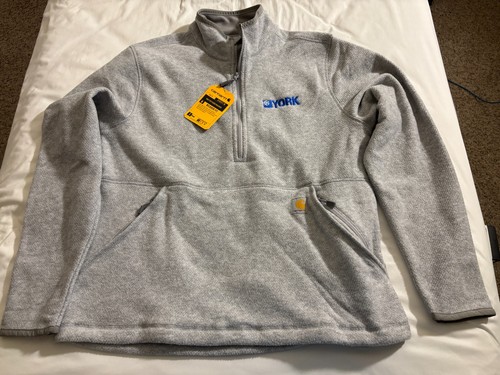 York branded carhartt - branded, fleece