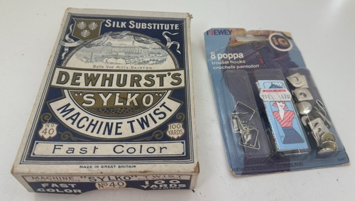 Vintage sewing haberdashery - vintage,