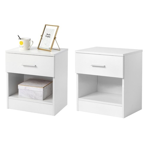2pcs bedside table compact - table,