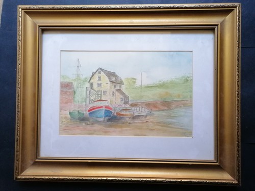 Vintage watercolour painting - vintage,
