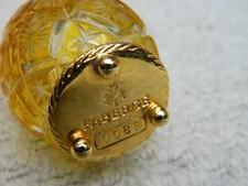 Faberge Yellow Egg on Gold