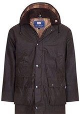 Wax Jacket Waterproof Padded