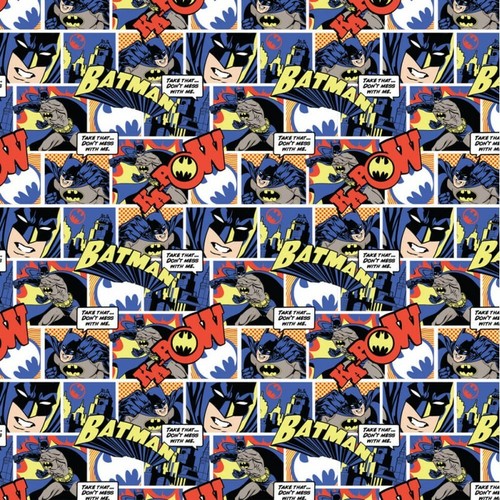 Fat quarter batman comic - fat,