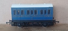 Hornby R1127 OO Gauge Caledonian Blue 4 Wheel Coach VGC Free P&P