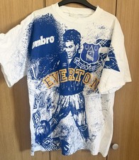 Vintage Umbro Everton 1992 T