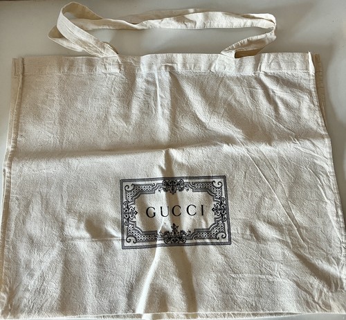Gucci cotton dust tote bag - cotton, /