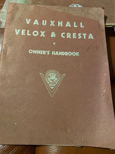 Vauxhall velox cresta - &,