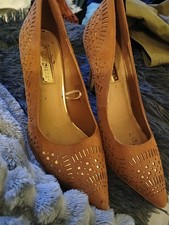 Ladies Brown High Heel Shoes