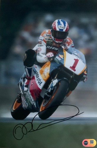Mick doohan signed moto - signed,