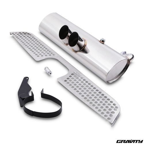 Stainless race exhaust back - exhaust,