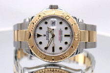 Rolex Yachtmaster 40MM Stainless Steel & Gold White Dial 16623 Boxed 2007