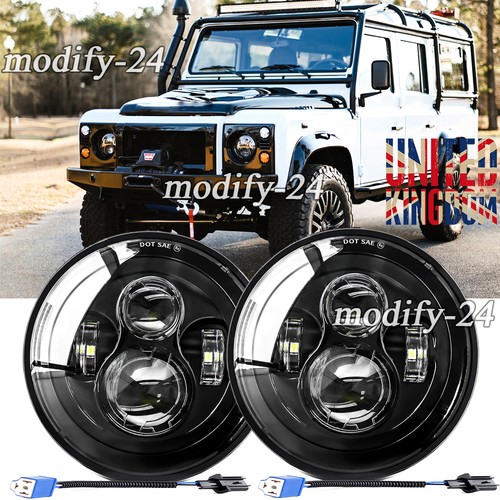 Mark round led headlight - 7'',