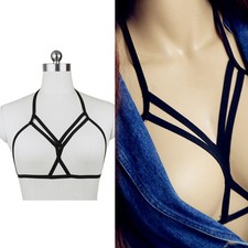 Women Three Point Cage Bra