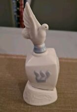 LLADRO JUDAICA FIGURINE #6678 “DREIDEL WITH DOVE”