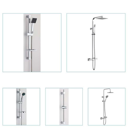 Bathroom shower mixer - shower, exposed