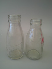 School small glass milk