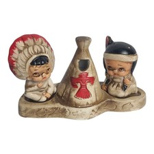 Vtg American Indian Salt