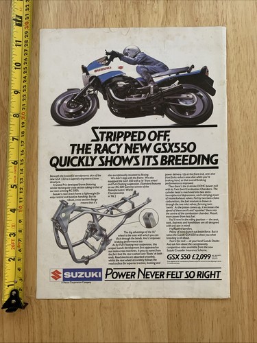 1986 suzuki gsx550 500 - rg,