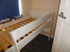 Mothercare cabin bed mid sleeper with new mattress