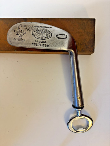 Vintage upcycled golf club - upcycled,