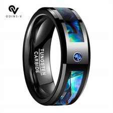 Black Tungsten Carbide Ring